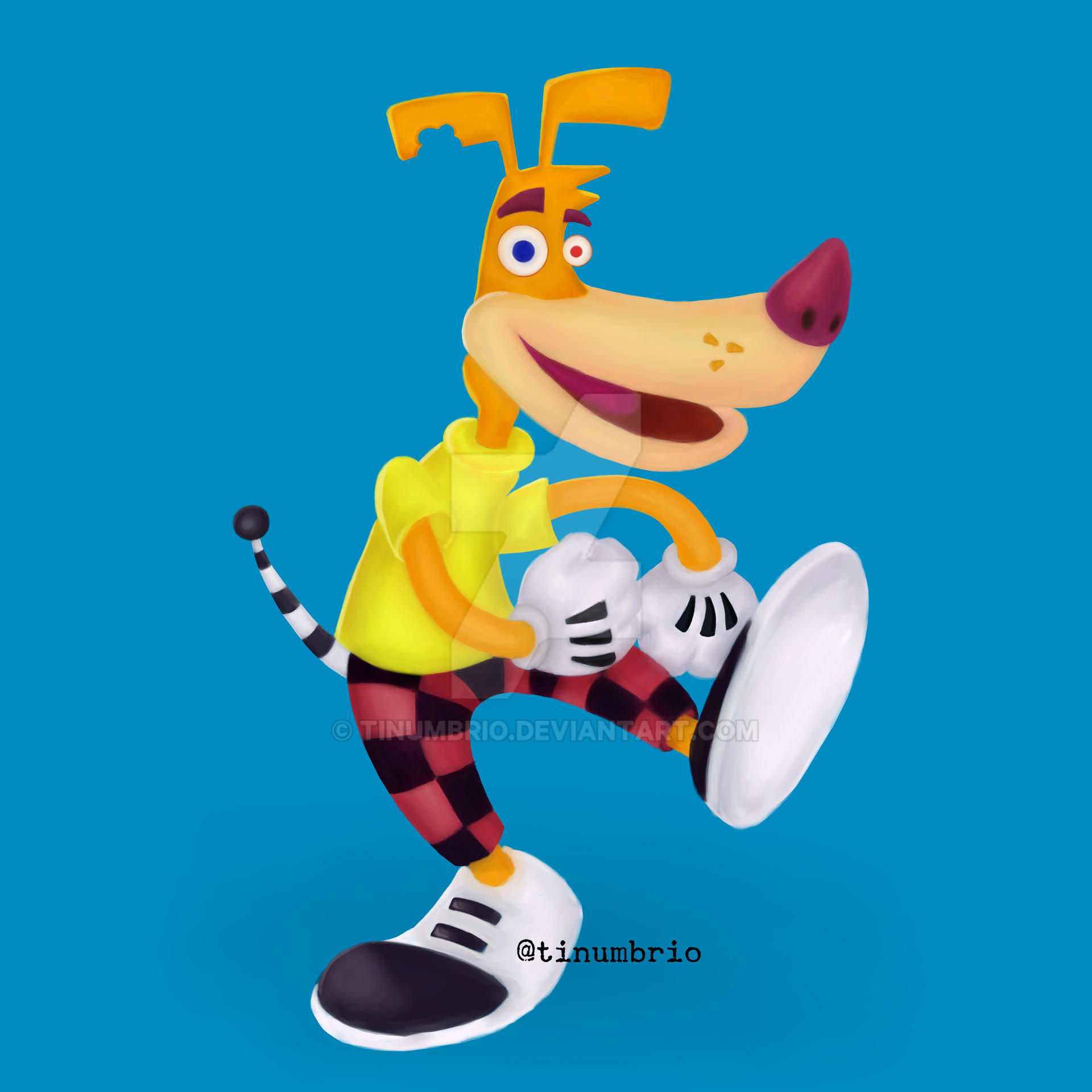 Moxy Python Character FanArt - Moxy de El Show de Moxy by tinumbrio on DeviantArt