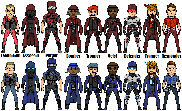 XMas 2013- Team Fortress Class Amalgams