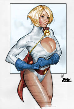 Power Girl By Adam hughes