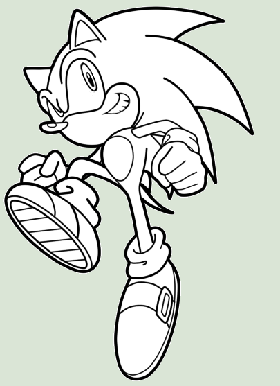 Vector Sonic Line Sonic Line Art by webheadhailey on DeviantArt