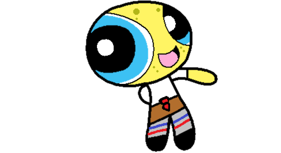 Sponge Powerpuff Spongebob Squarepants (Powerpuff Girls Style) by Tarzan-undertail990 on ...