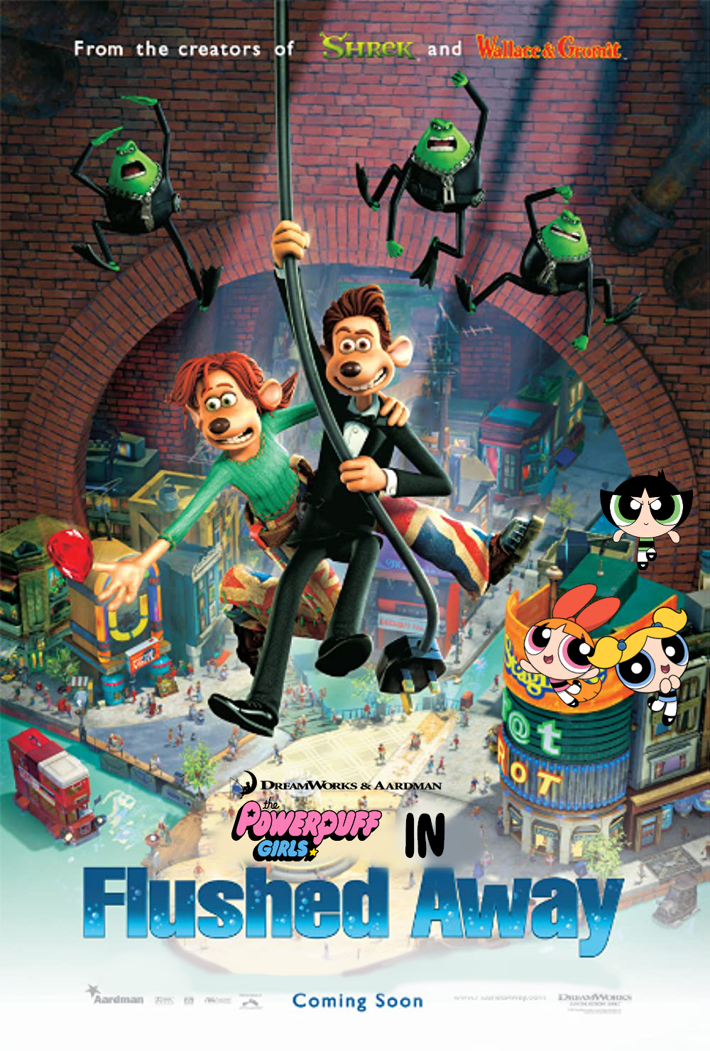 PPG In Flushed Away Poster
