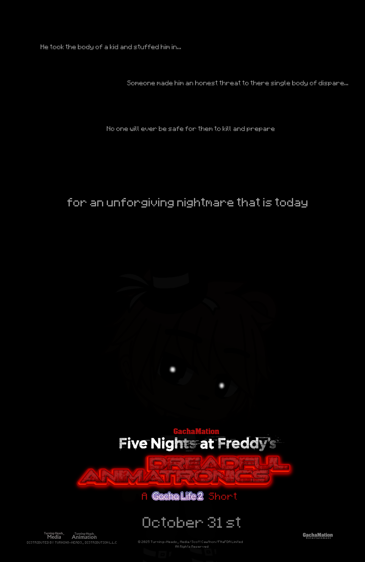 FNaF: Dreadful Animatronics (Teaser Poster)