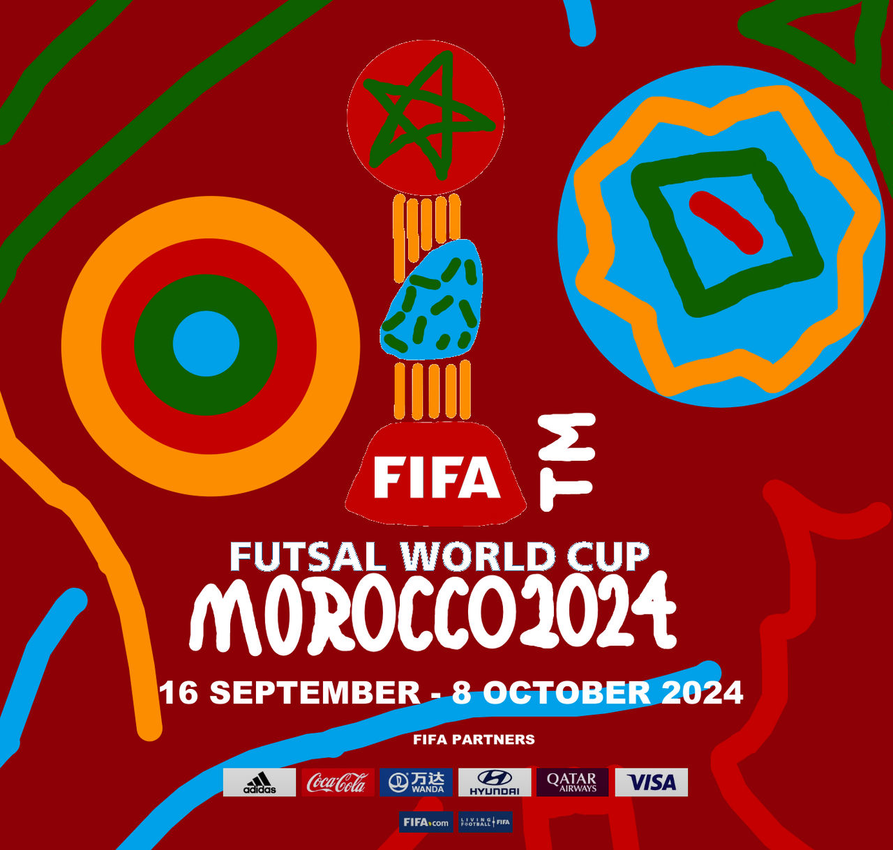 2024 FIFA Futsal World Cup Morocco Logo by PaintRubber38 on DeviantArt