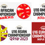 FIBA U17 Basketball World Cup 2024 Qualifier Logos