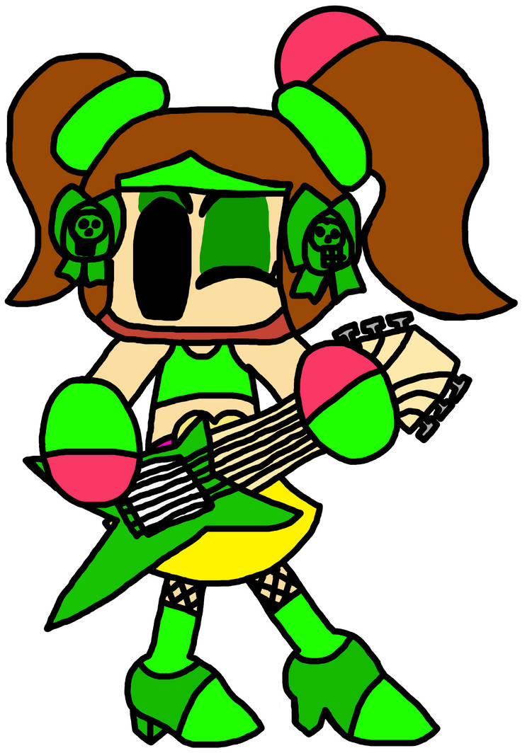 Red Bomberman In Punk Rock Girl Costume By PaintRubber38 On DeviantArt red-bomberman-in-punk-rock-girl-costume-by-paintrubber38-on-deviantart