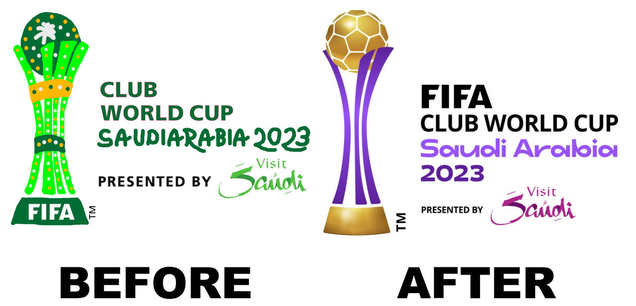 Logo Comparison - FIFA Club WC 2023 by PaintRubber38 on DeviantArt
