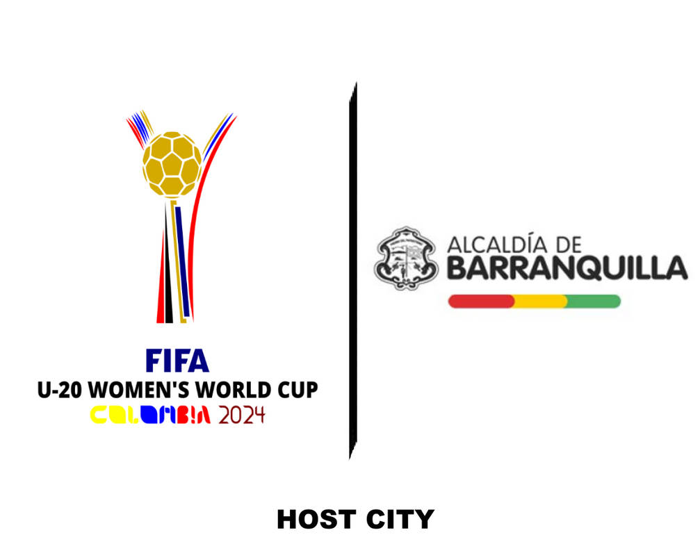 FIFA U20 WWC 2024 Host City Logo (Barranquilla) by PaintRubber38 on FIFA U20 WWC 2024 Host City Logo (Barranquilla) by PaintRubber38 on