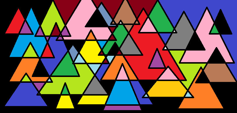 triangles by annisa92 on DeviantArt