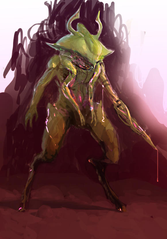 Insect Armor Deviantart Insect Soldier by Grizzlyfrog on DeviantArt
