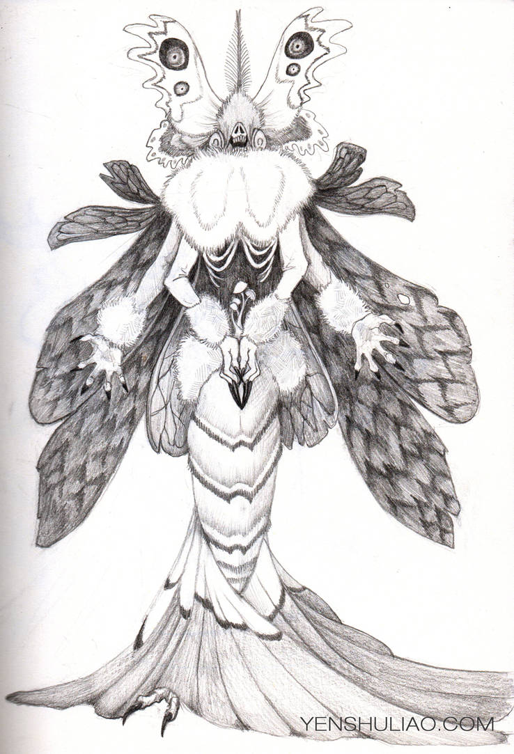 Moth Cos Menacing Moth Monster by YSLiao on DeviantArt