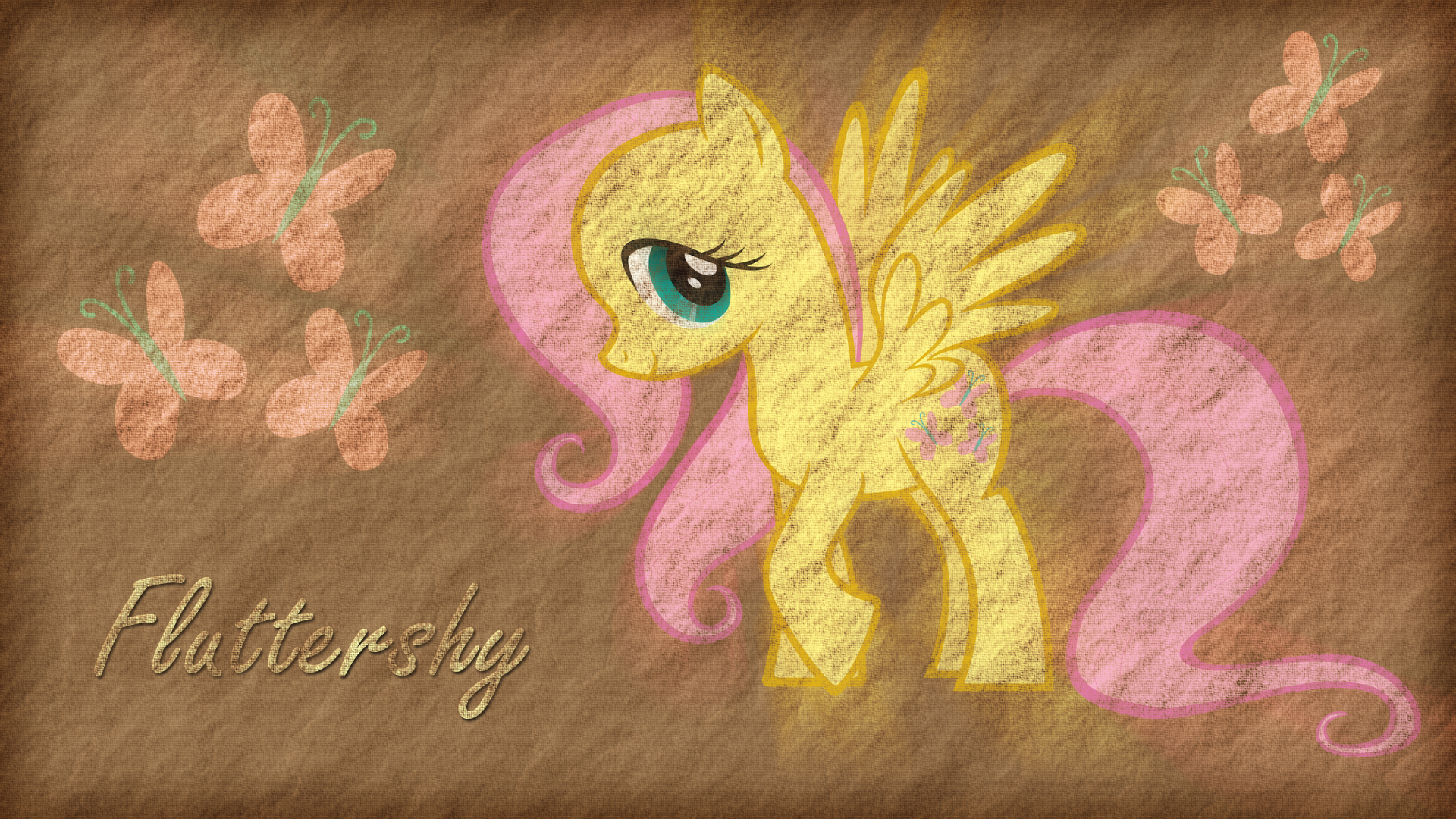 Fluttershy - Old Parchment