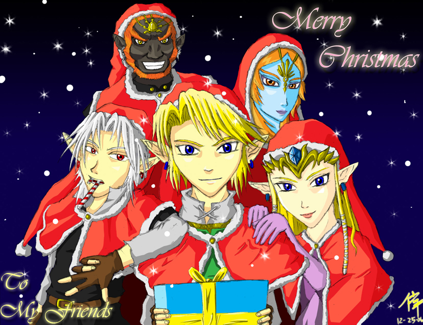 Zelda Merry Christmas by The-Blue-Wind on DeviantArt zelda-merry-christmas-by-the-blue-wind-on-deviantart