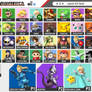 Super Smash Bros. 4  --  Fan-made roster