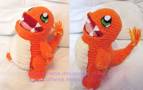 Charmander amigurumi FINISHED