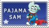 Pajama Sam Stamp