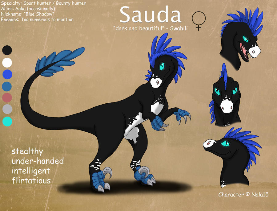 Sauda Ref Sheet