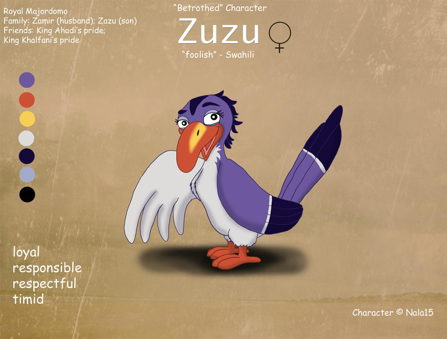Zuzu Ref Sheet by Nala15 on DeviantArt