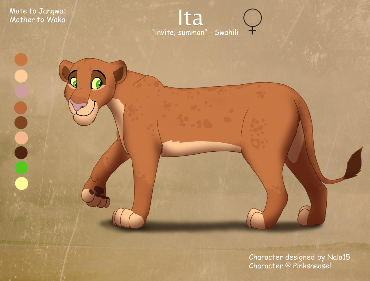 Ita - Character Design Commission by Nala15 on DeviantArt