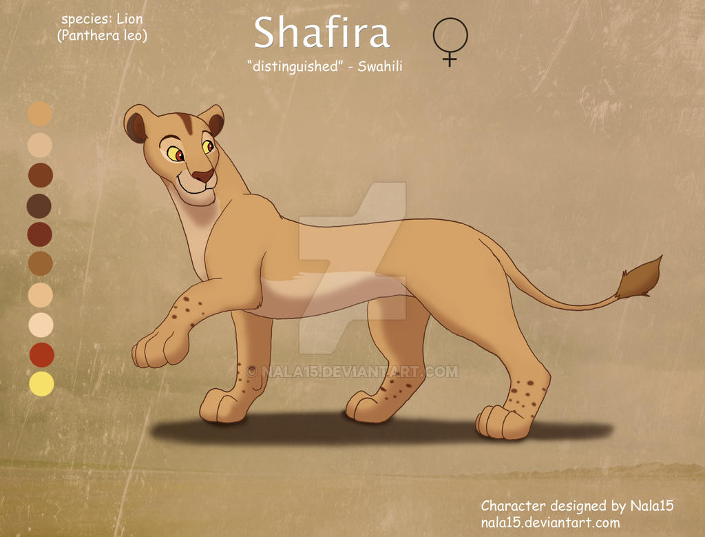 Shafira - Custom Character Commission