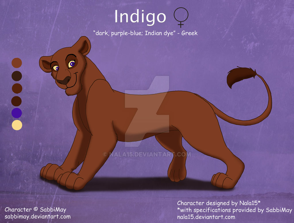 Indigo - Ref Sheet Commission