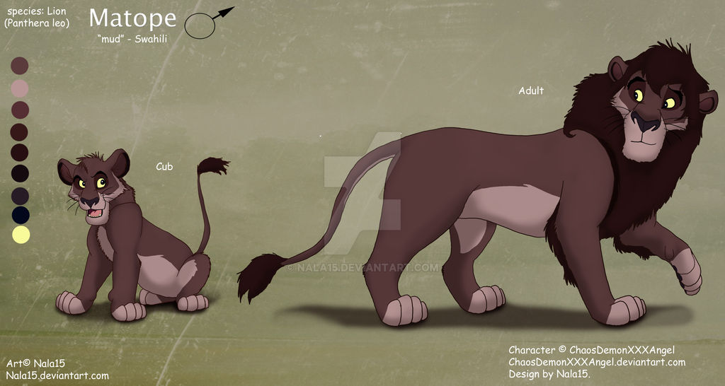Matope Matope - Custom Character Commission by Nala15 on DeviantArt