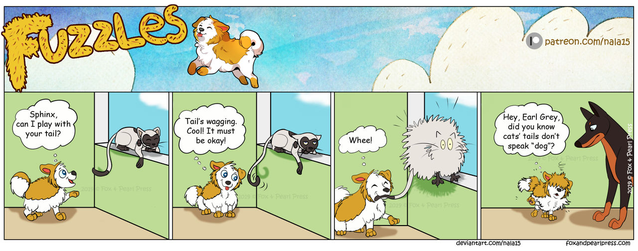 Fuzzeles Fuzzles #3 - Tail Tales by Nala15 on DeviantArt