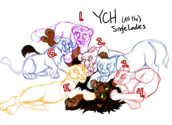 CLOSED Rehema YCH - Moar Single Ladies