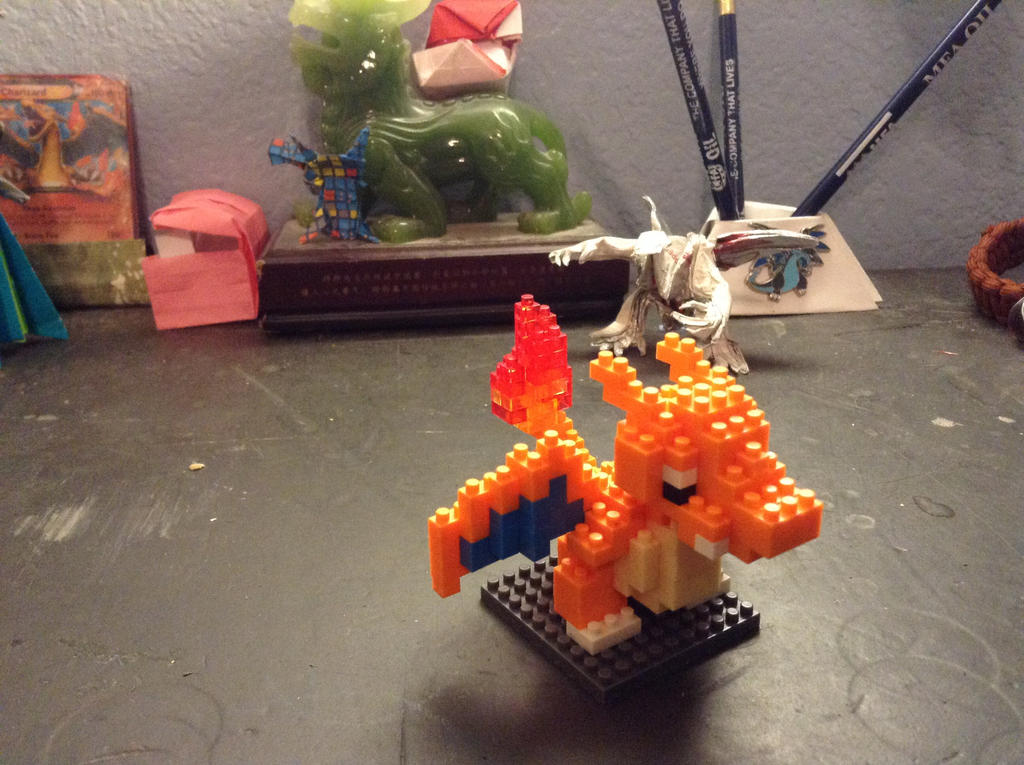 Nanoblock Charizard By Cmwacker99 On DeviantArt