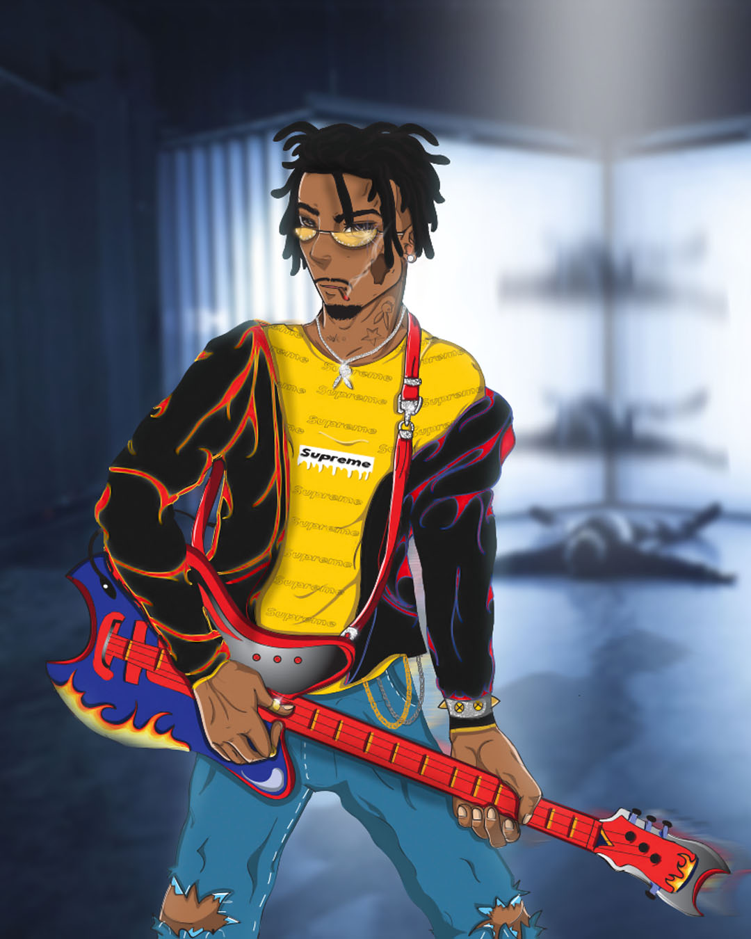 Playboi Carti Tall by jeanfireart on DeviantArt