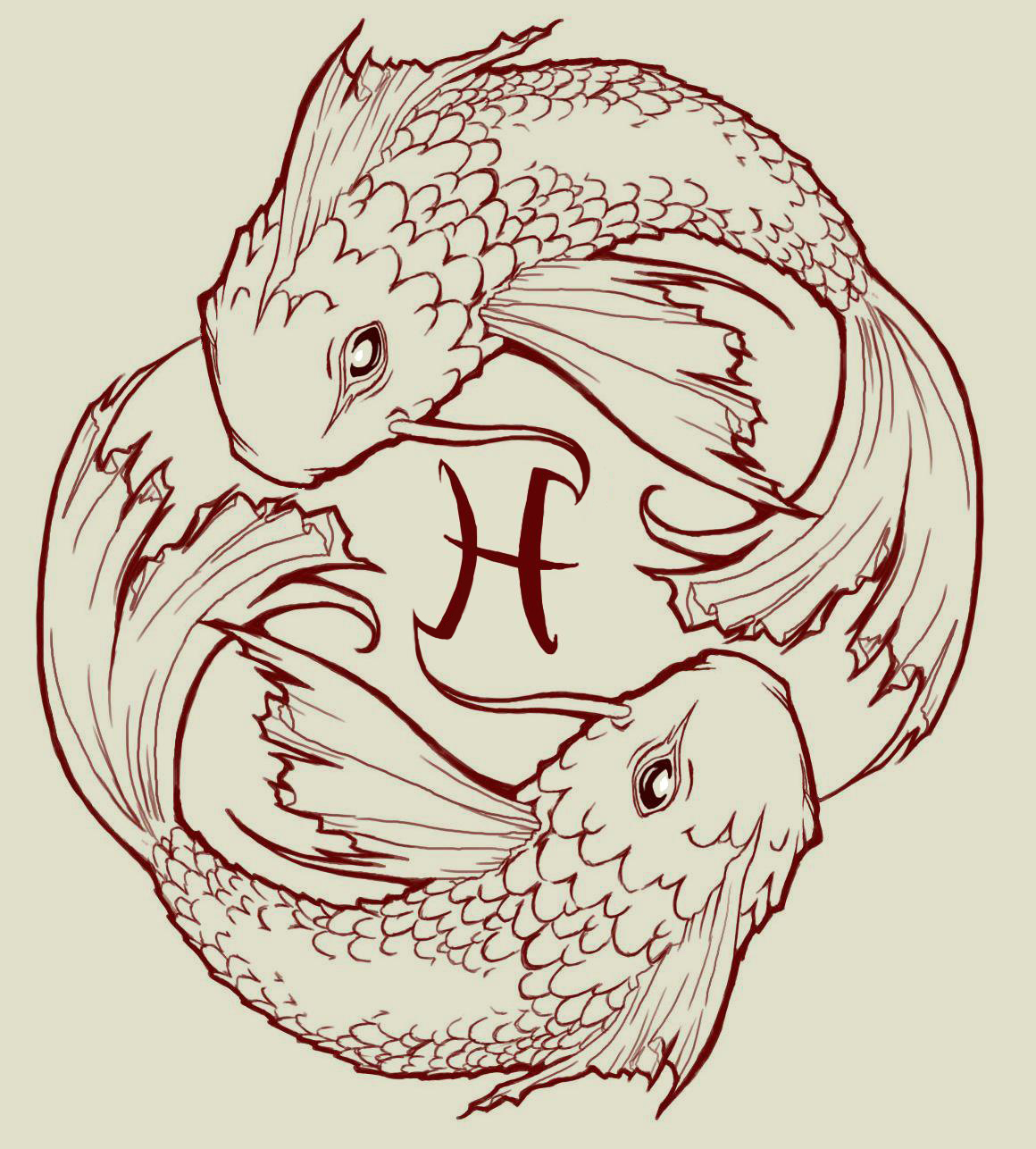 pisces Koi fish