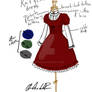 Cable Knit Lolita Cutsew Dress