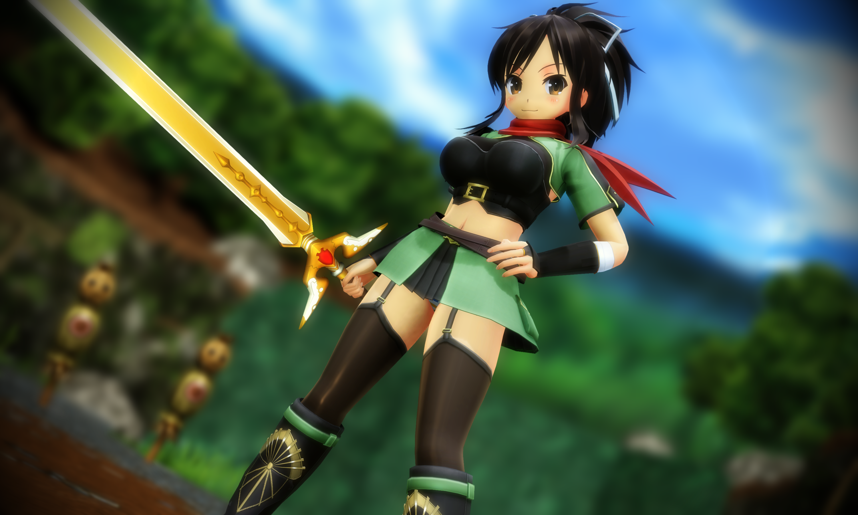 MMD Remake] Senran Kagura - Asuka by WhiteWolf-kun on DeviantArt