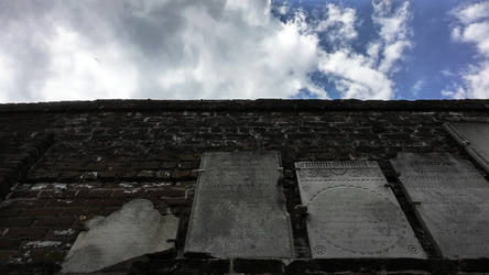 Wall of Headstones