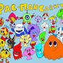 Pac-Man Carnival Characters