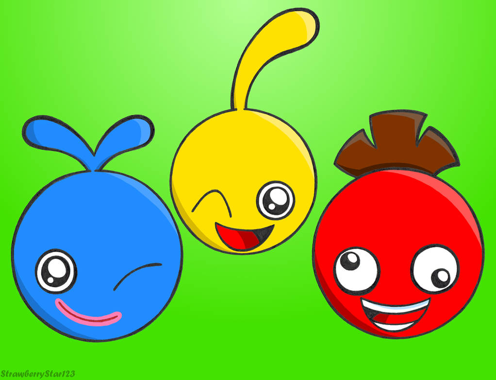 LocoRoco - 3 Colours Challenging by StrawberryStar123 on DeviantArt