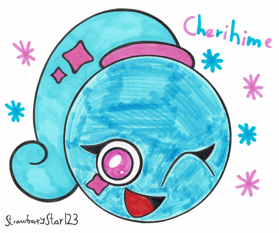 LocoRoco OC - Cherihime by StrawberryStar123 on DeviantArt
