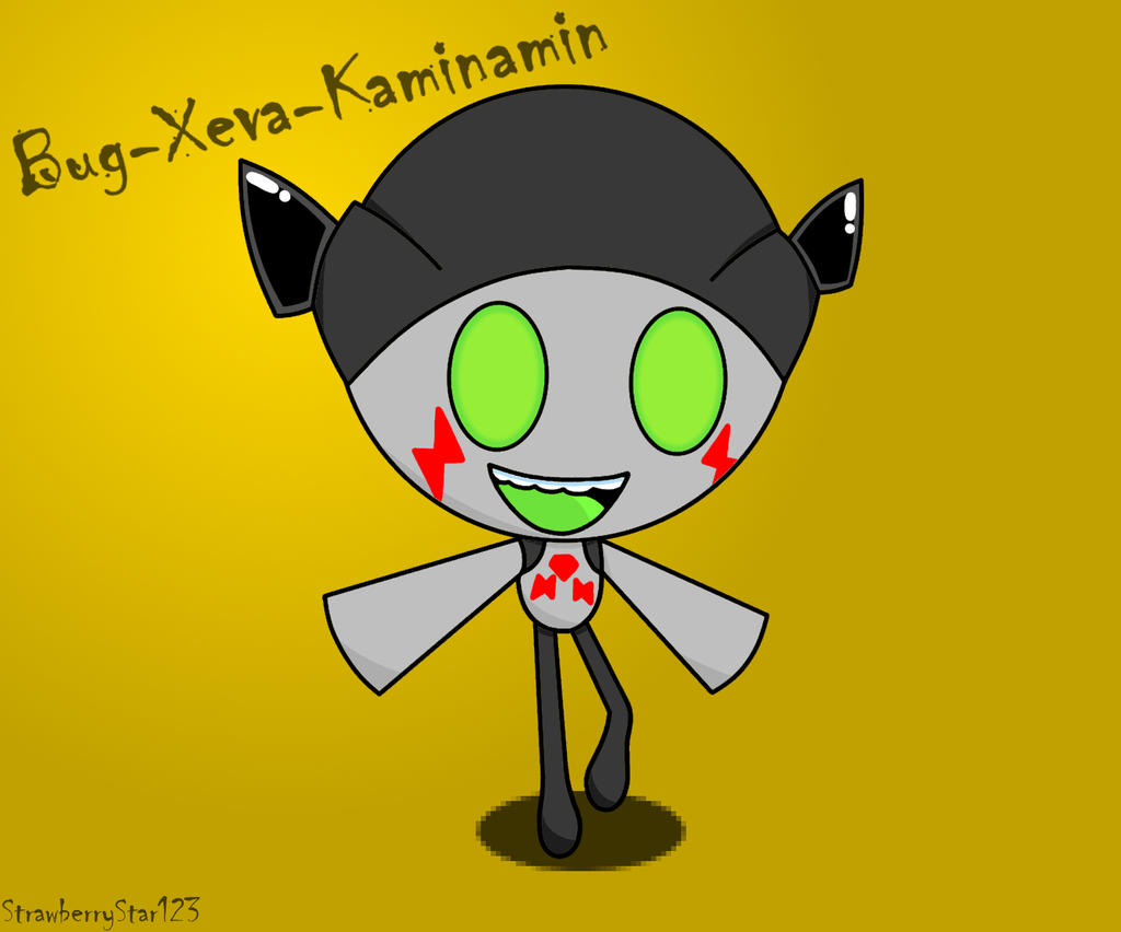 Xeva-Kaminamin Bugmin-Fied by StrawberryStar123 on DeviantArt