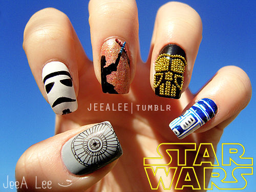 Star Wars Nails