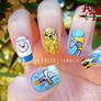 Adventure Time Nails