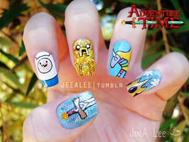 Adventure Time Nails