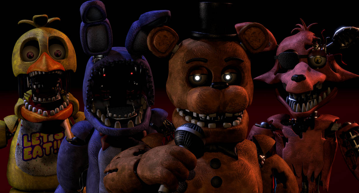 Blender 3.5] UCN-inspired Jumpscare #3: Withered Freddy :  r/fivenightsatfreddys