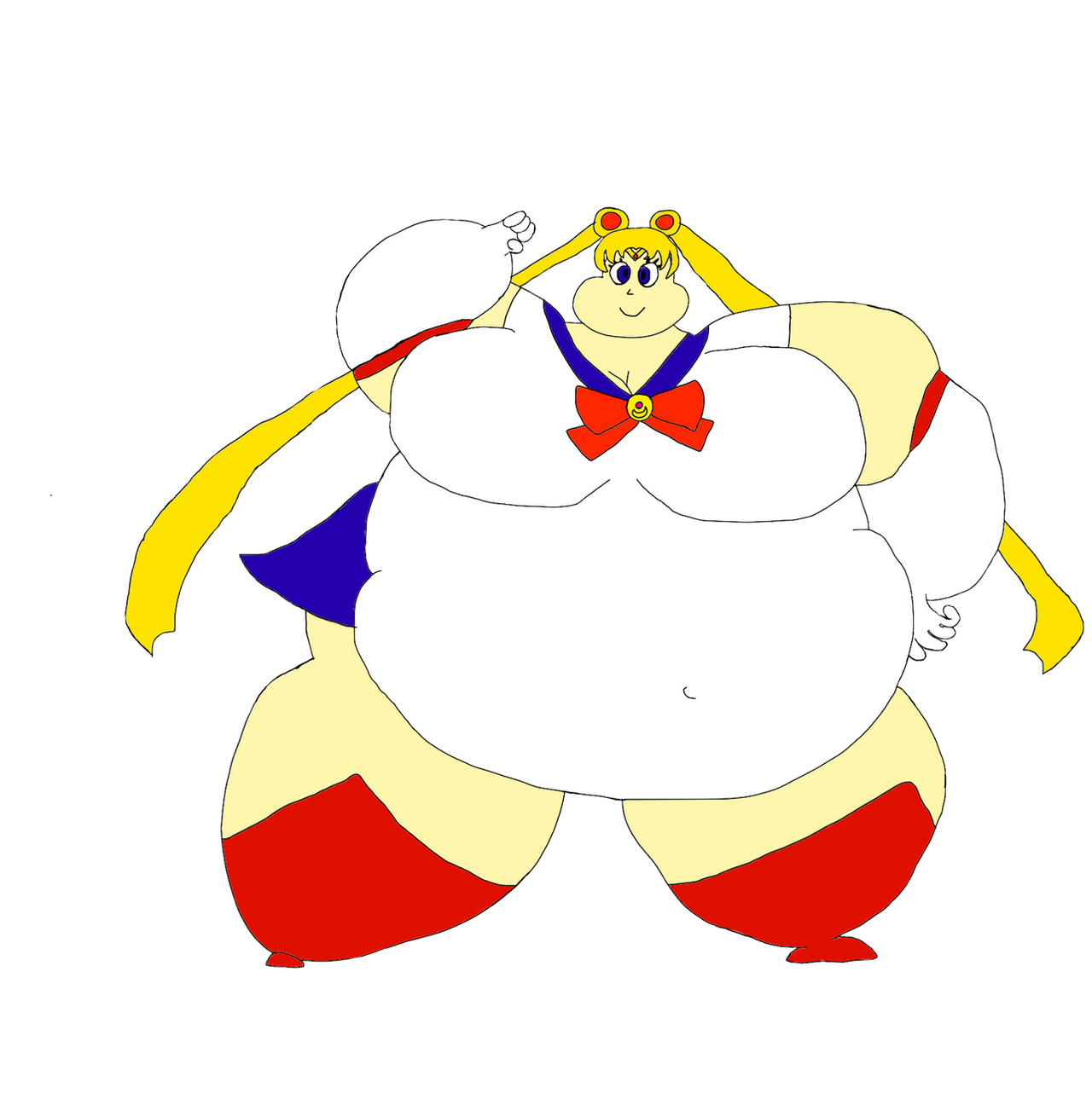 Fat Usagi by Butterfox99 on DeviantArt