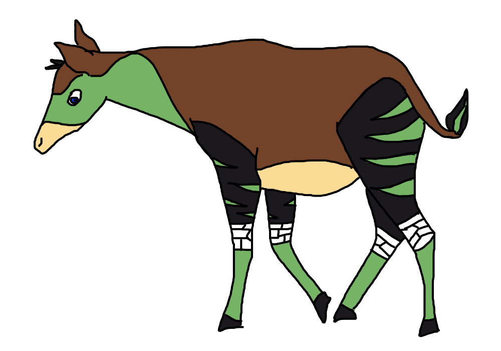 Erik the Okapi (Gift) by The20thAnnoyingGuy on DeviantArt