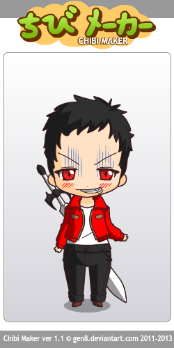 chibi DmC Dante for DorkMayCry