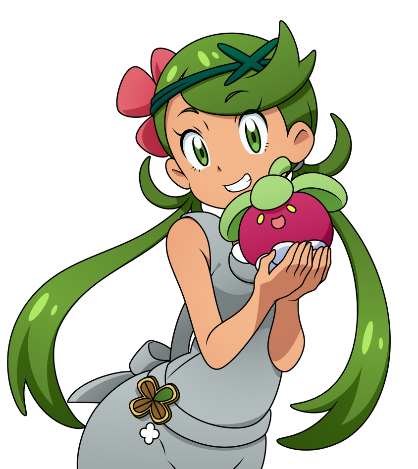 Mallow Bounsweet - Pokemon Sun And Moon by Amassu on DeviantArt