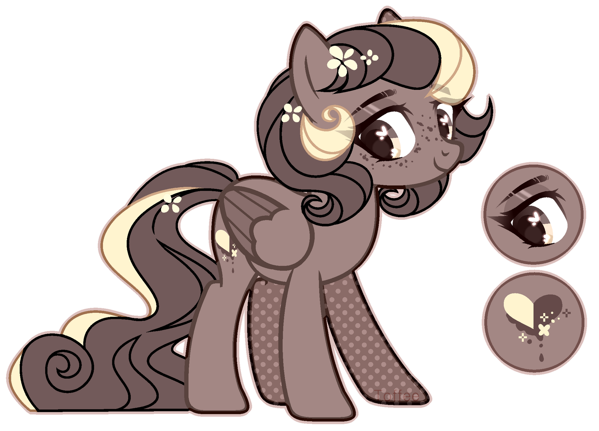MLP OC|Jenny (reference) by ToffeeLavender on DeviantArt