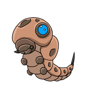 Pokeiju - Mothra - Larva