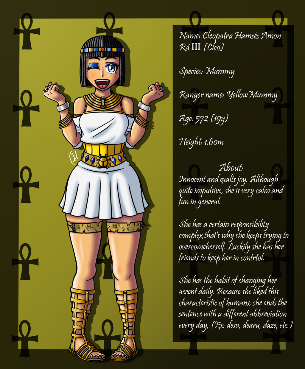 Cleo Rider Halloweenger Redraw 4: Cleo by Maxirider on DeviantArt