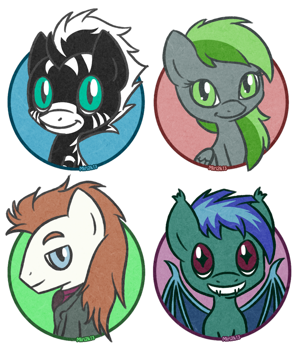 Lil Zeta, Forest Rain, Starlight, Araxnus by PrettyKitty